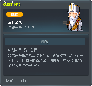 Outstanding Citizen Tooltip