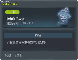 伊帕娅的宝物 Tooltip