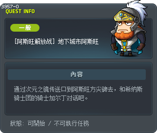 [阿斯旺解放战] 地下城市阿斯旺 Tooltip