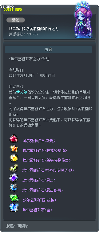 [ELUNA]获取埃尔露娜矿石之力 Tooltip