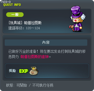 [玩具城] 帕普拉图斯 Tooltip