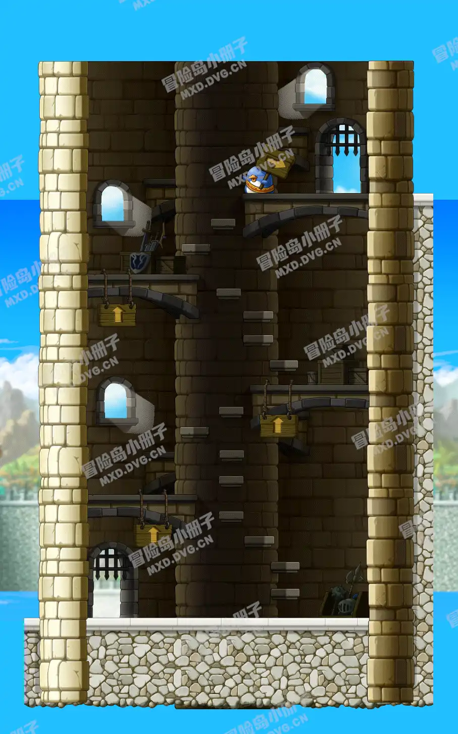 东侧城塔