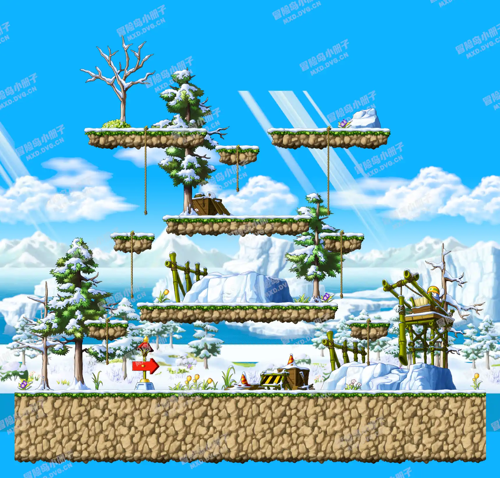 冰雪覆盖的原野1