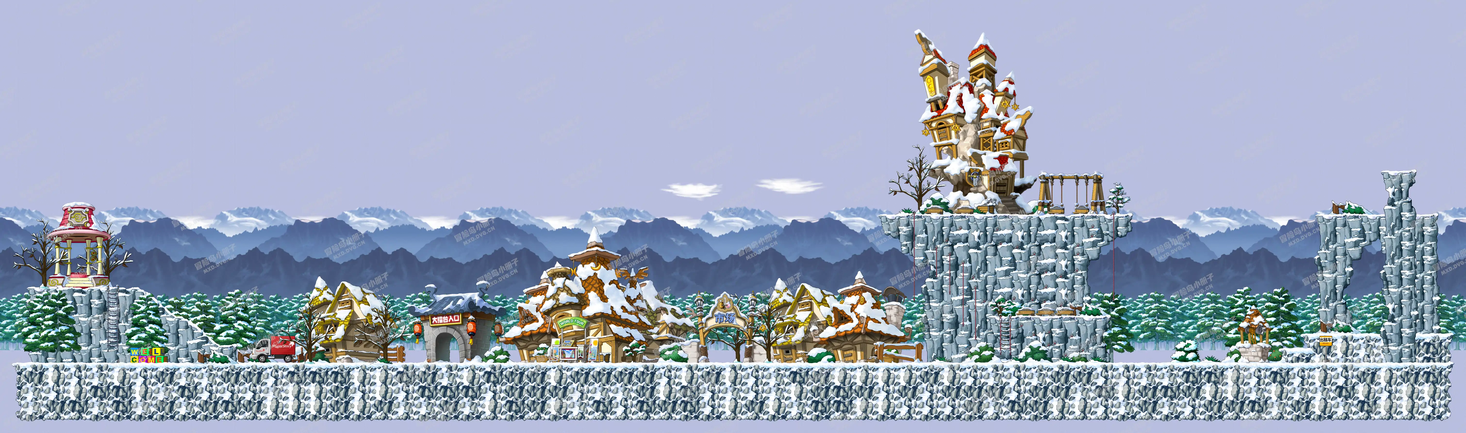 冰峰雪域