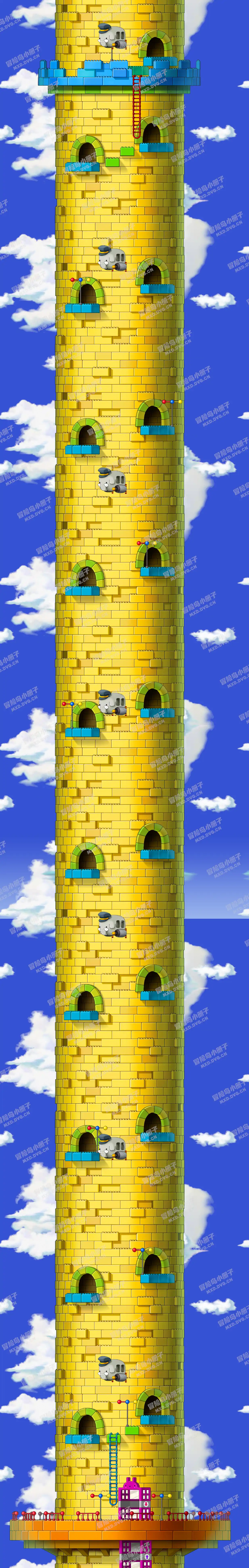 玩具塔61~70层