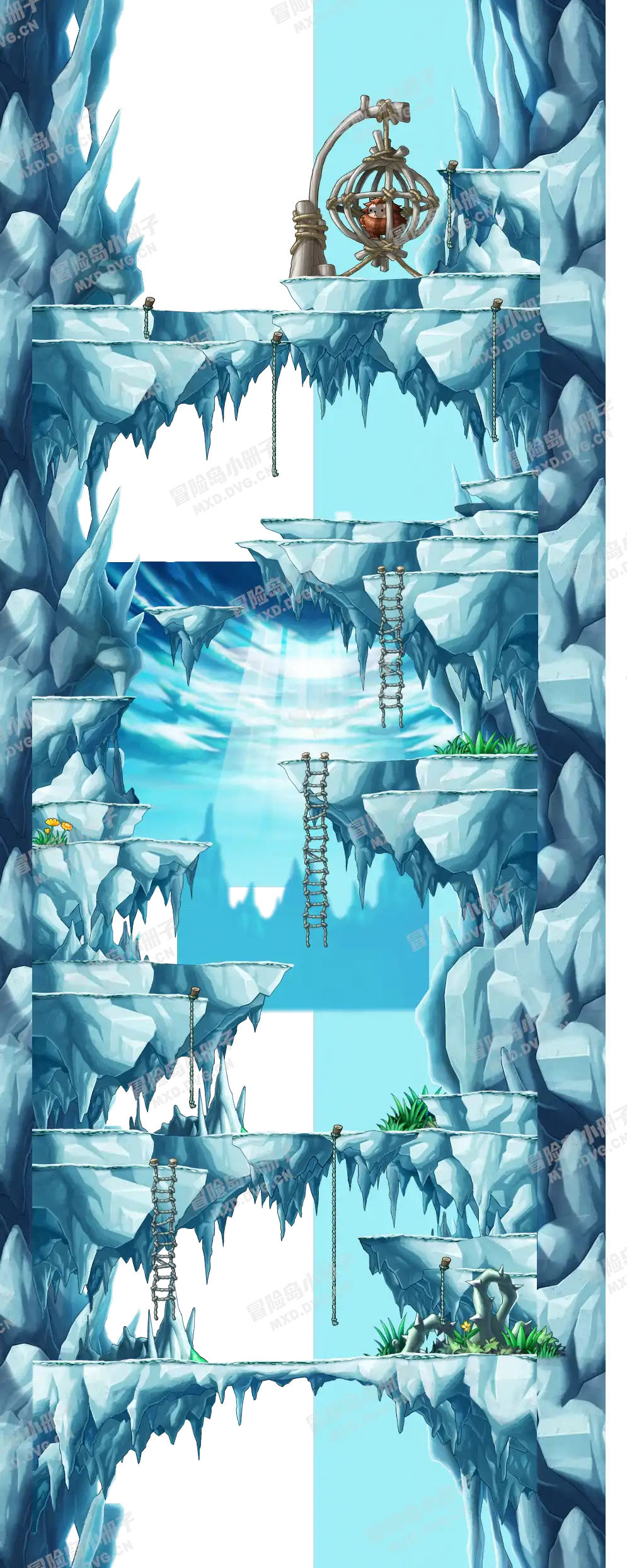 峡谷东边