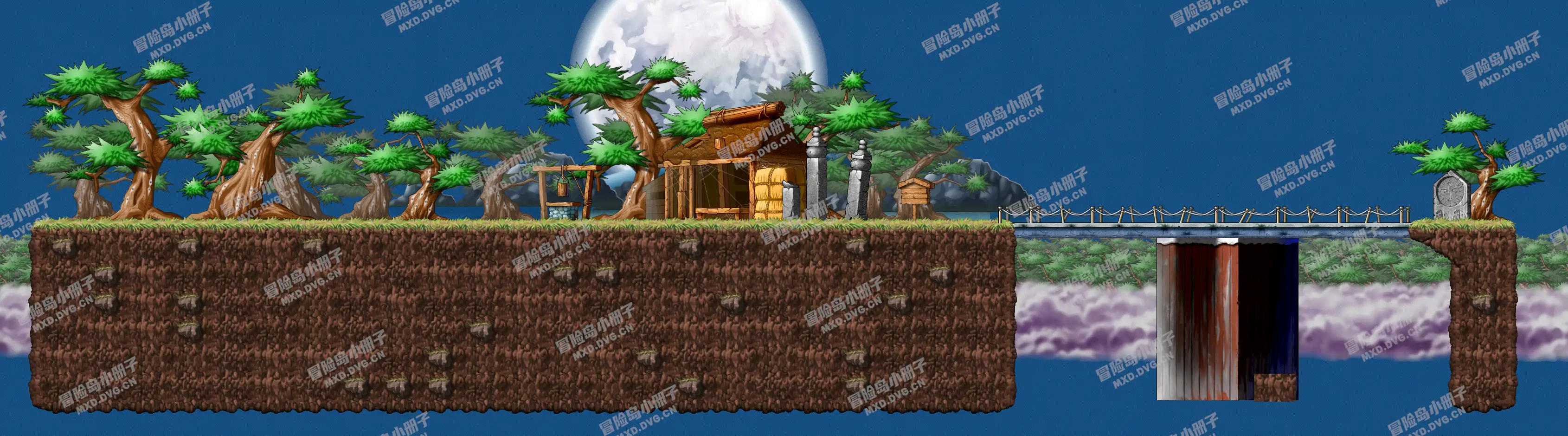 林野的松林