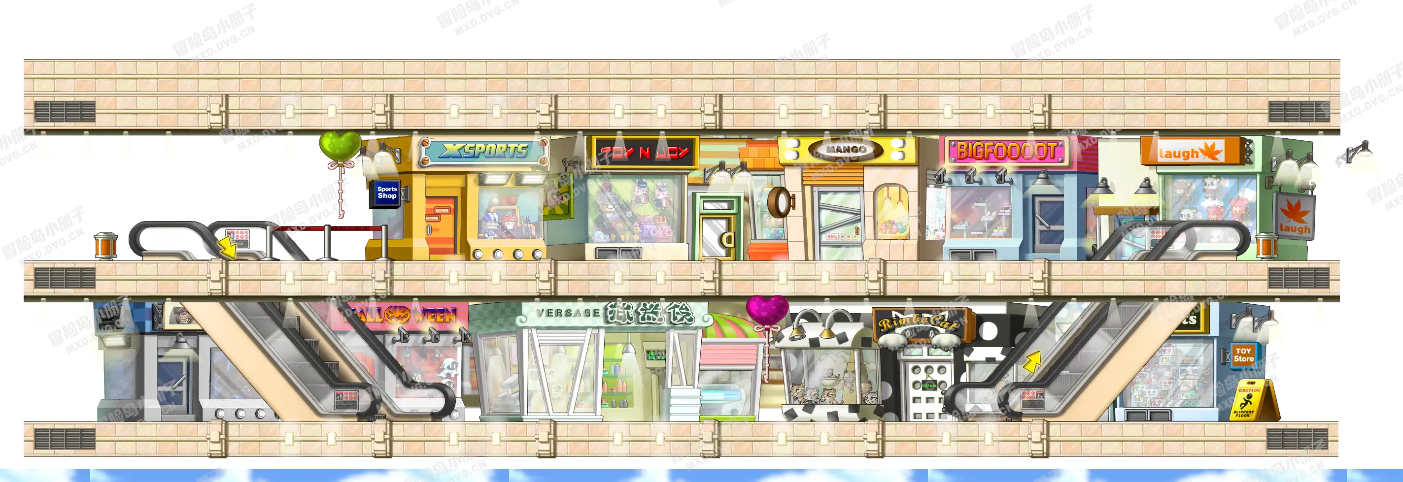 1st Floor 2nd Floor Area B