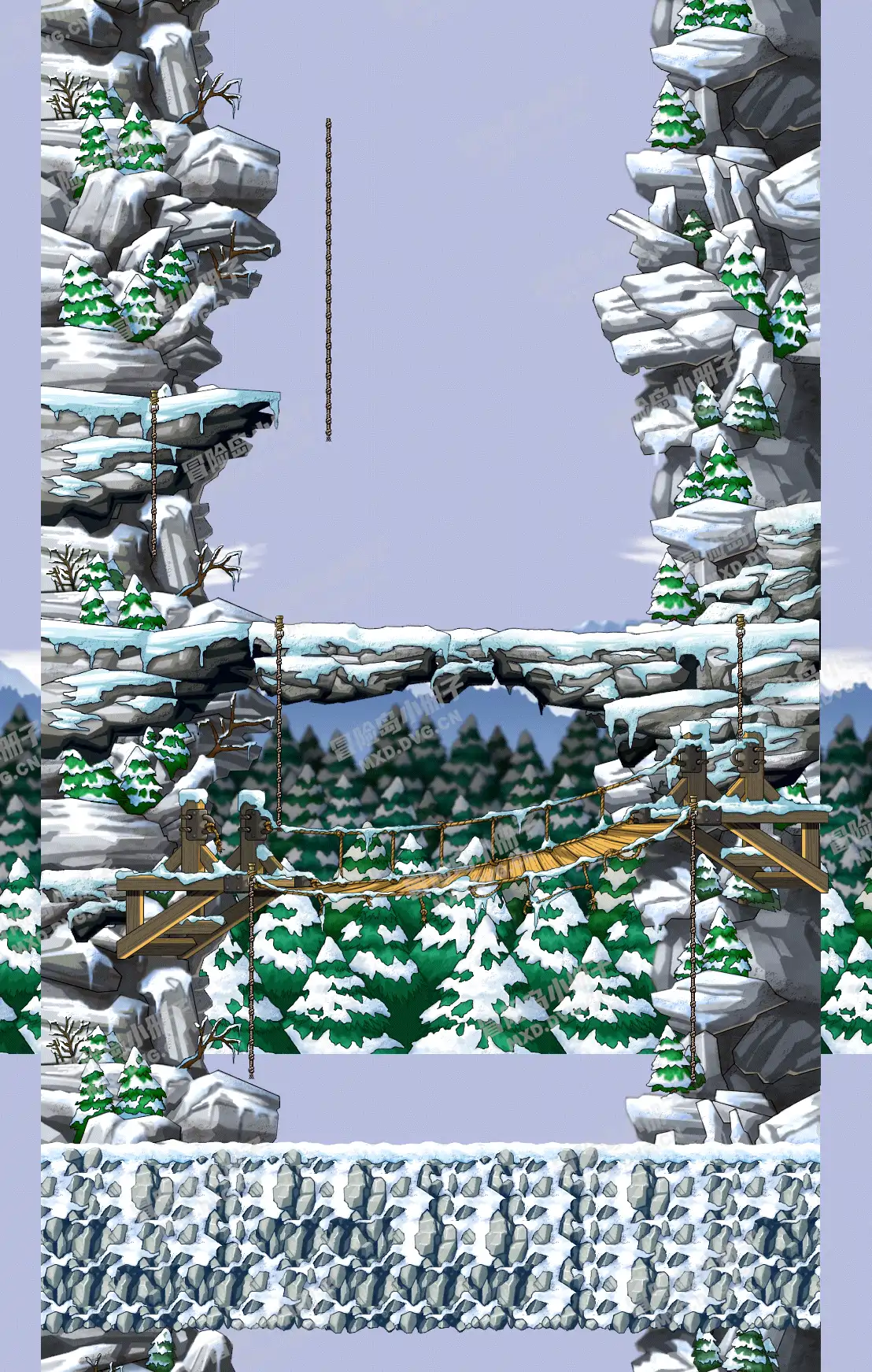 Valley of Snowman