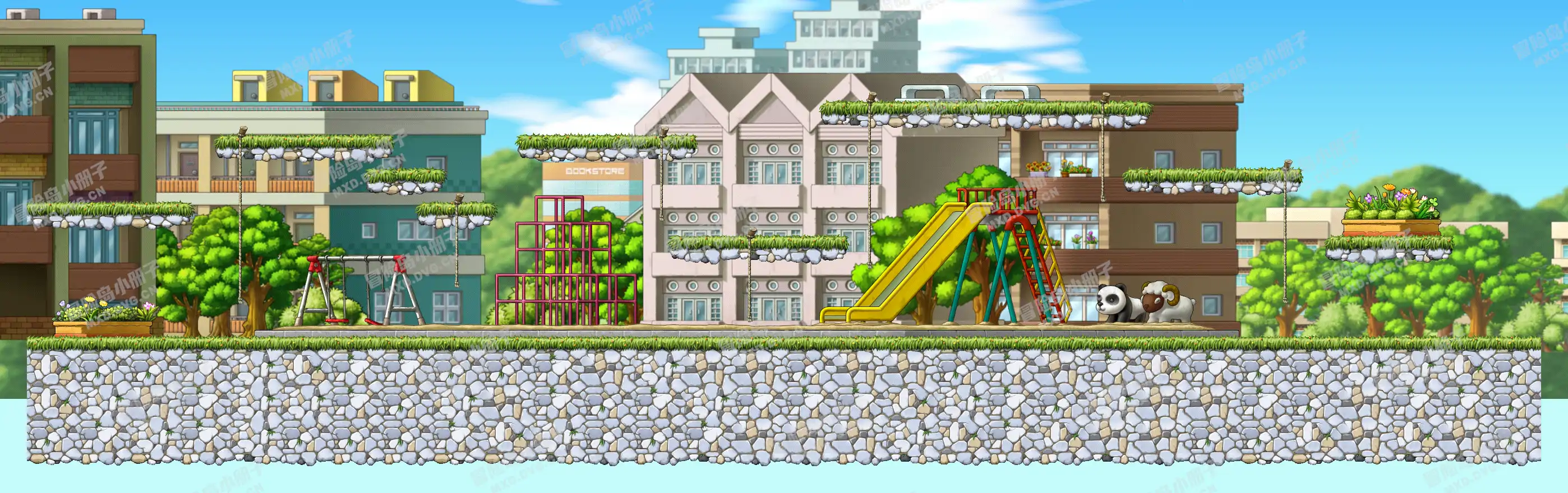 <Year 2021> Average Town Playground