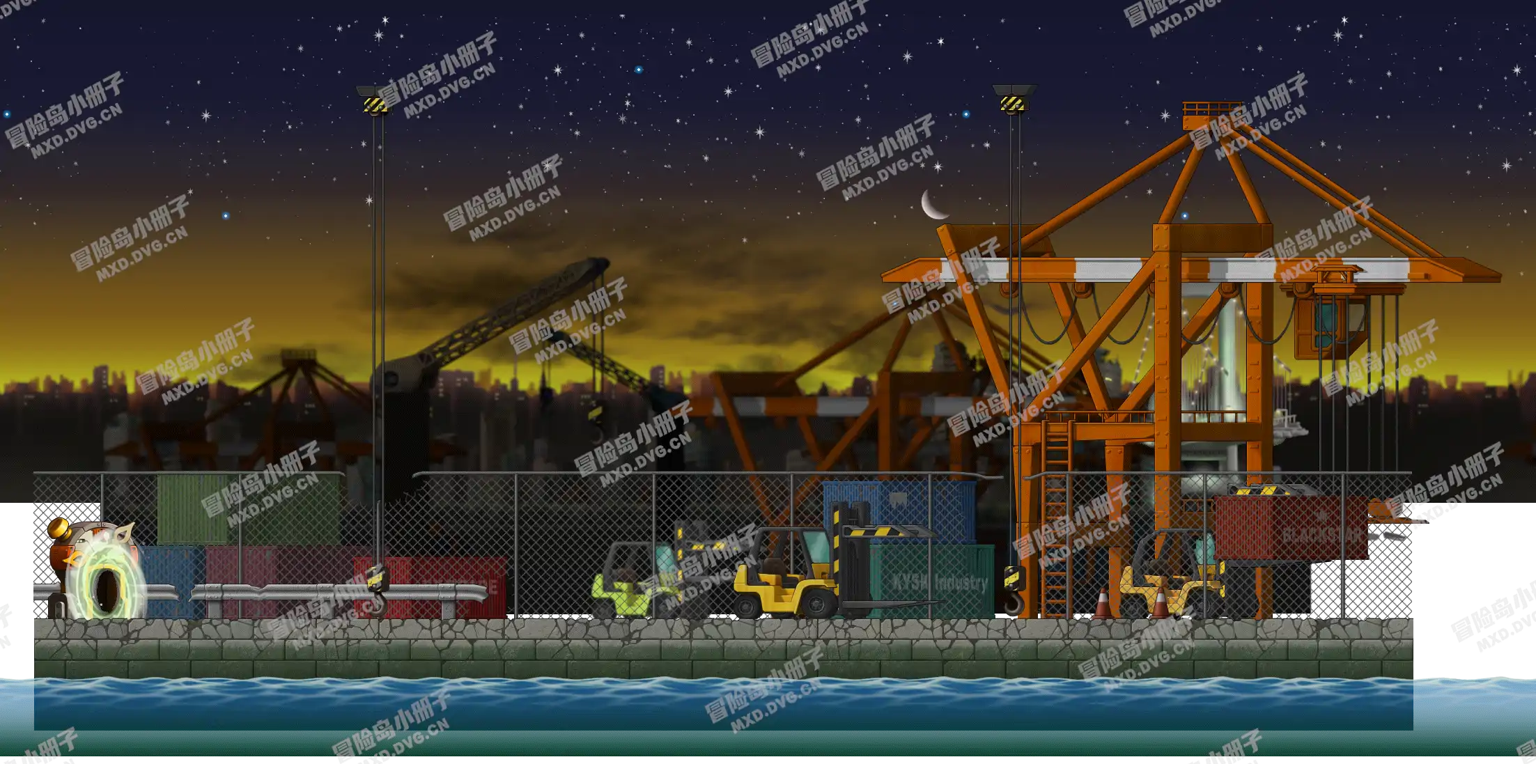 <Year 2099> Midnight Harbor Entrance