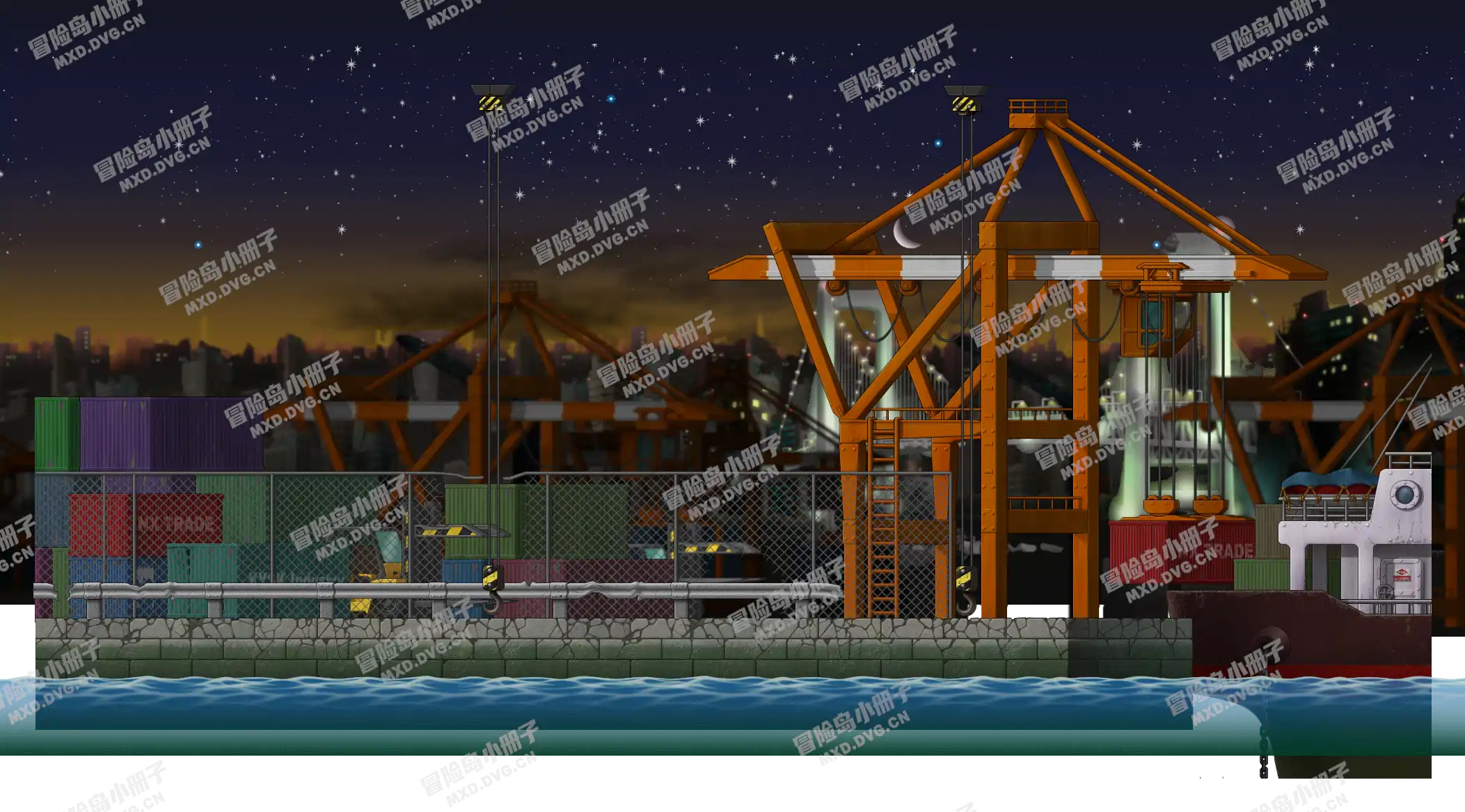 <Year 2099> Midnight Harbor Warehouse