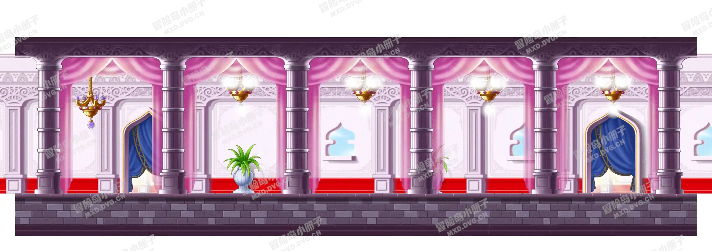 Palace Hallway