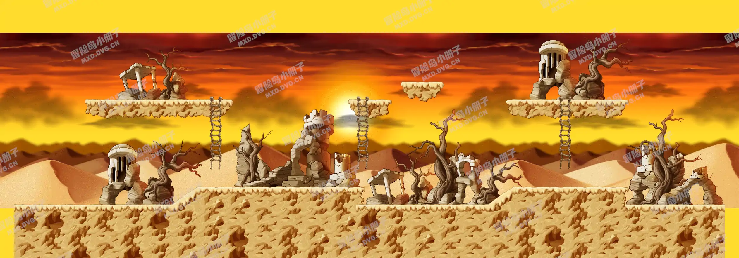 The Desert of Red Sand