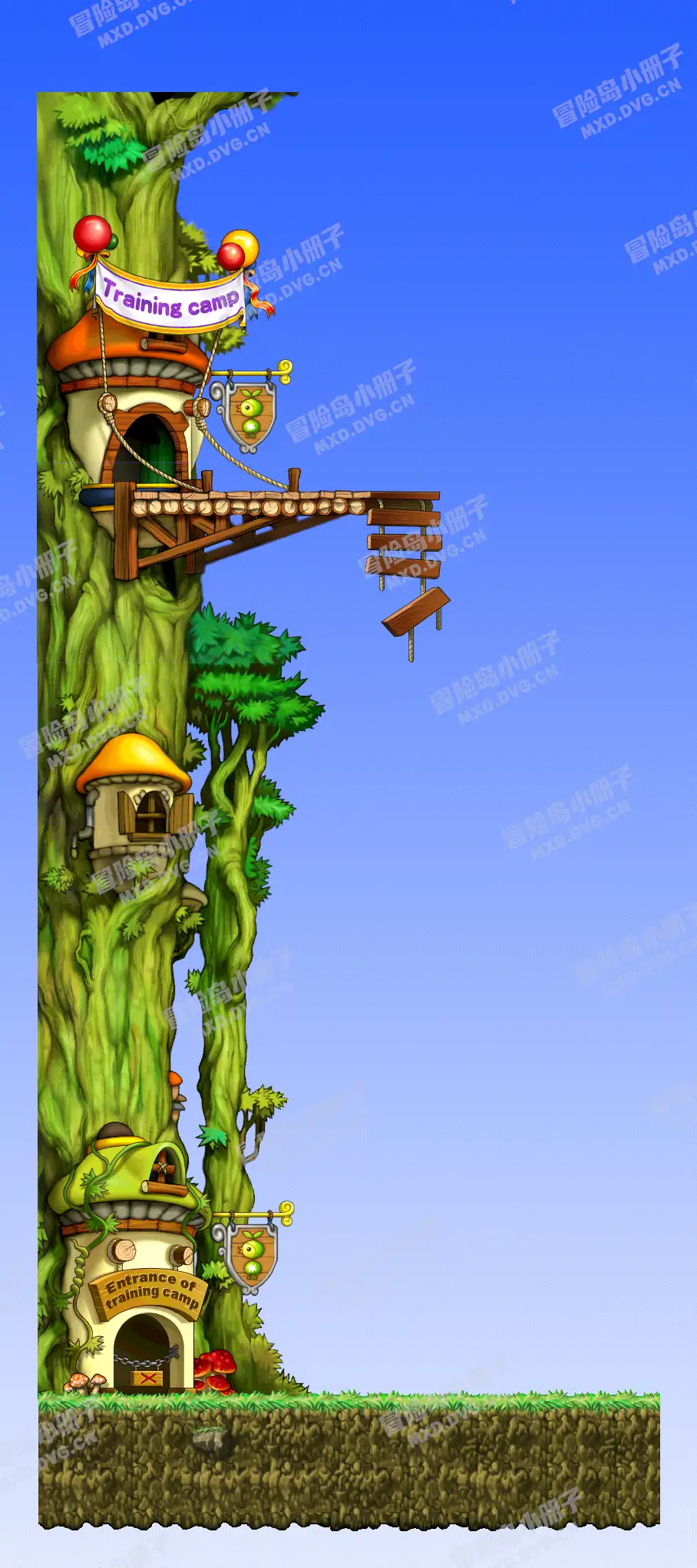 Entrance - Mushroom Town Training Camp