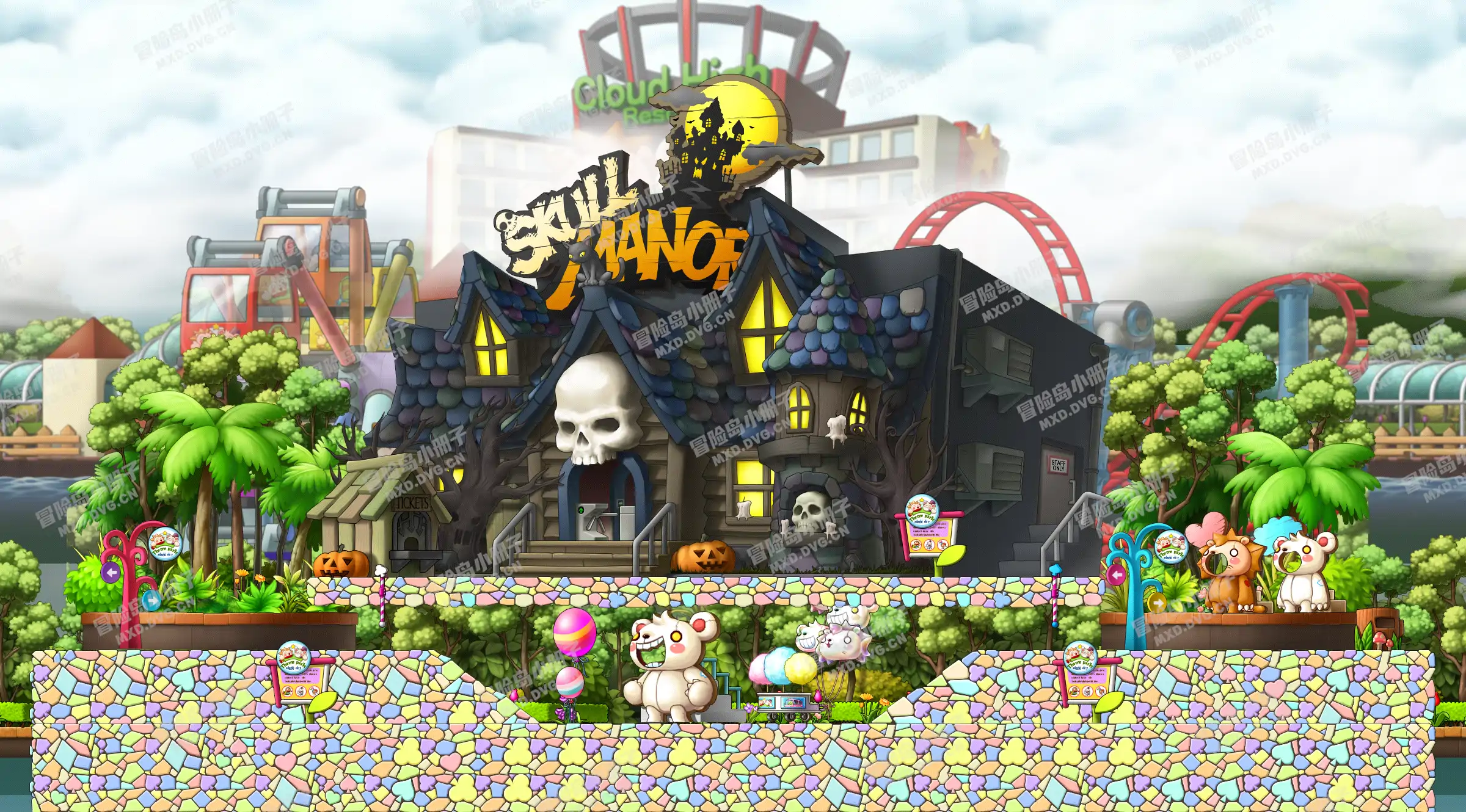 Entrance to the Spooky World
