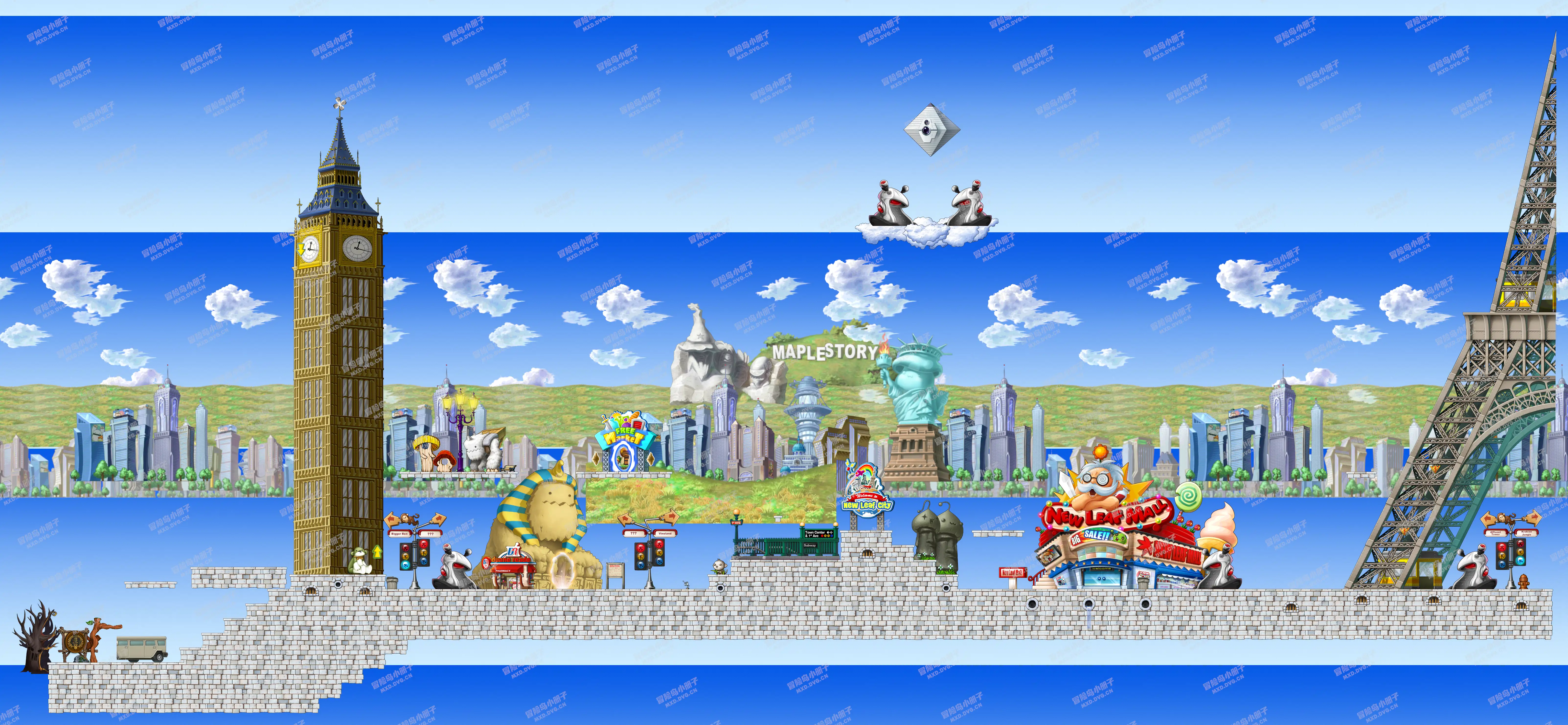 New Leaf City - Town Center