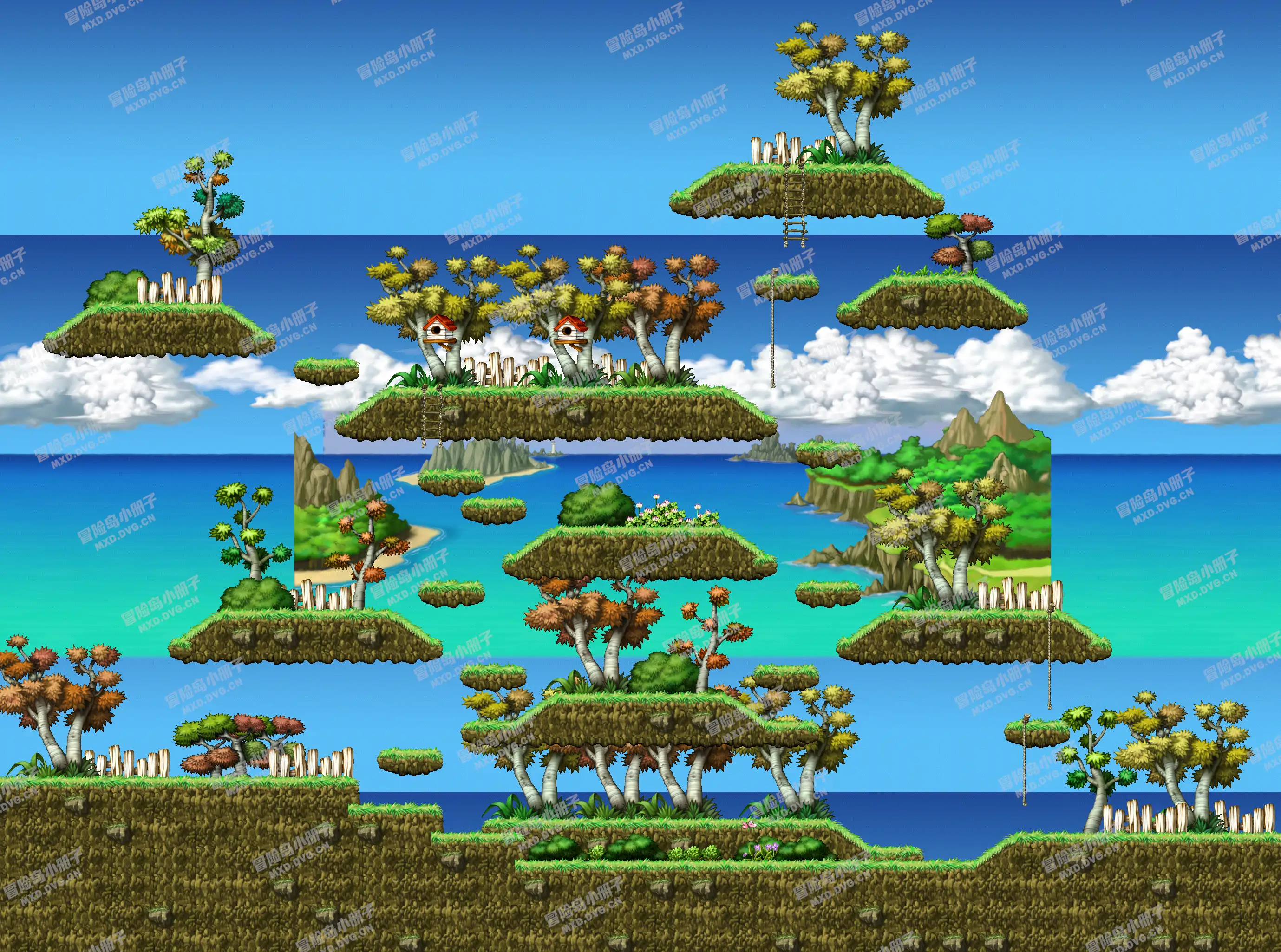 Thicket Around the Beach I