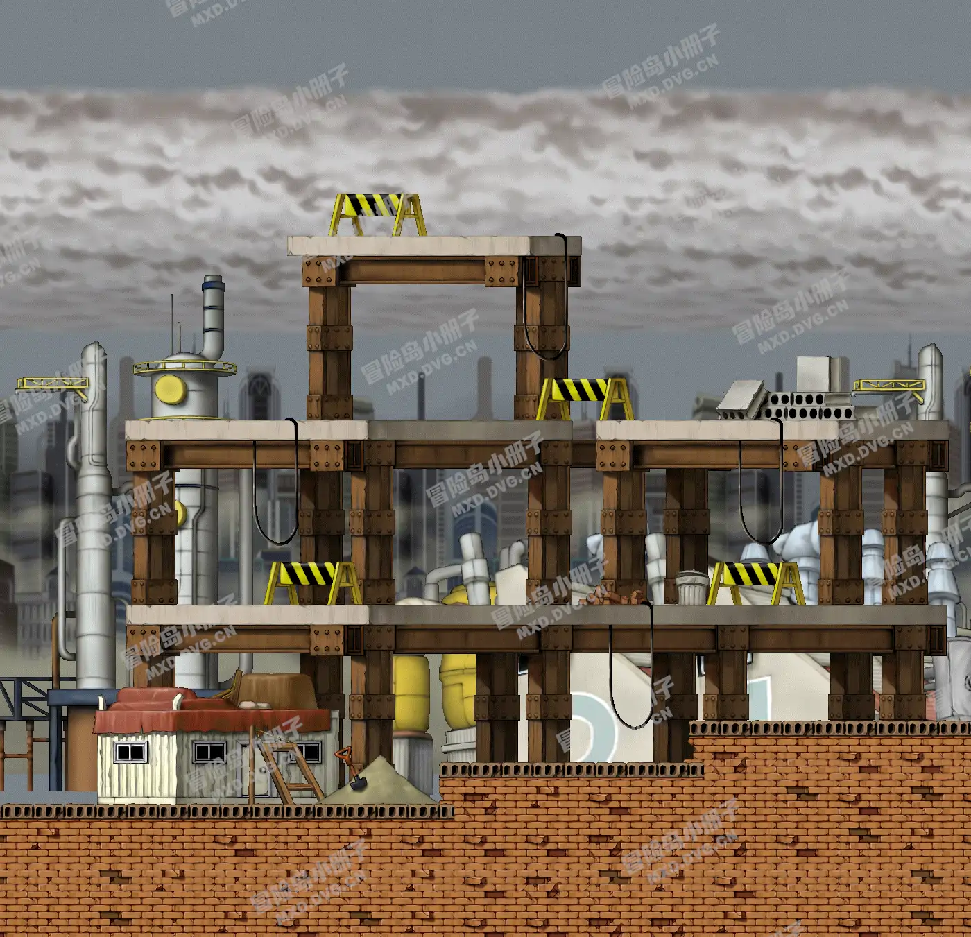 Northern Top of Construction Site
