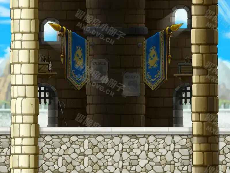 西侧城塔