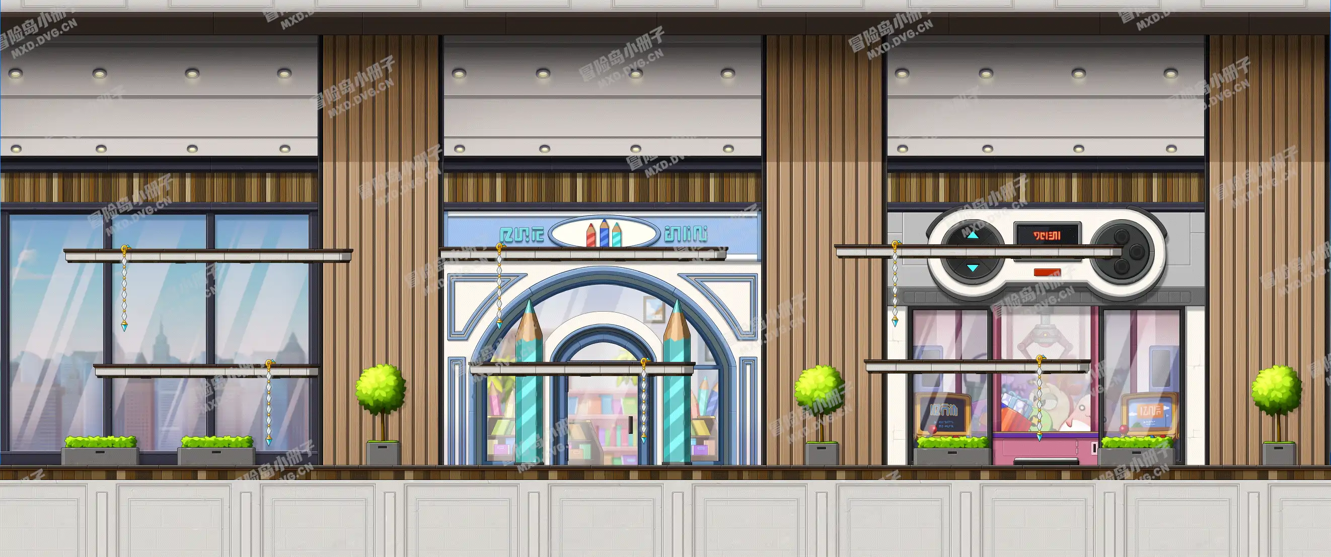 3F Arts & Entertainment Shops <3>