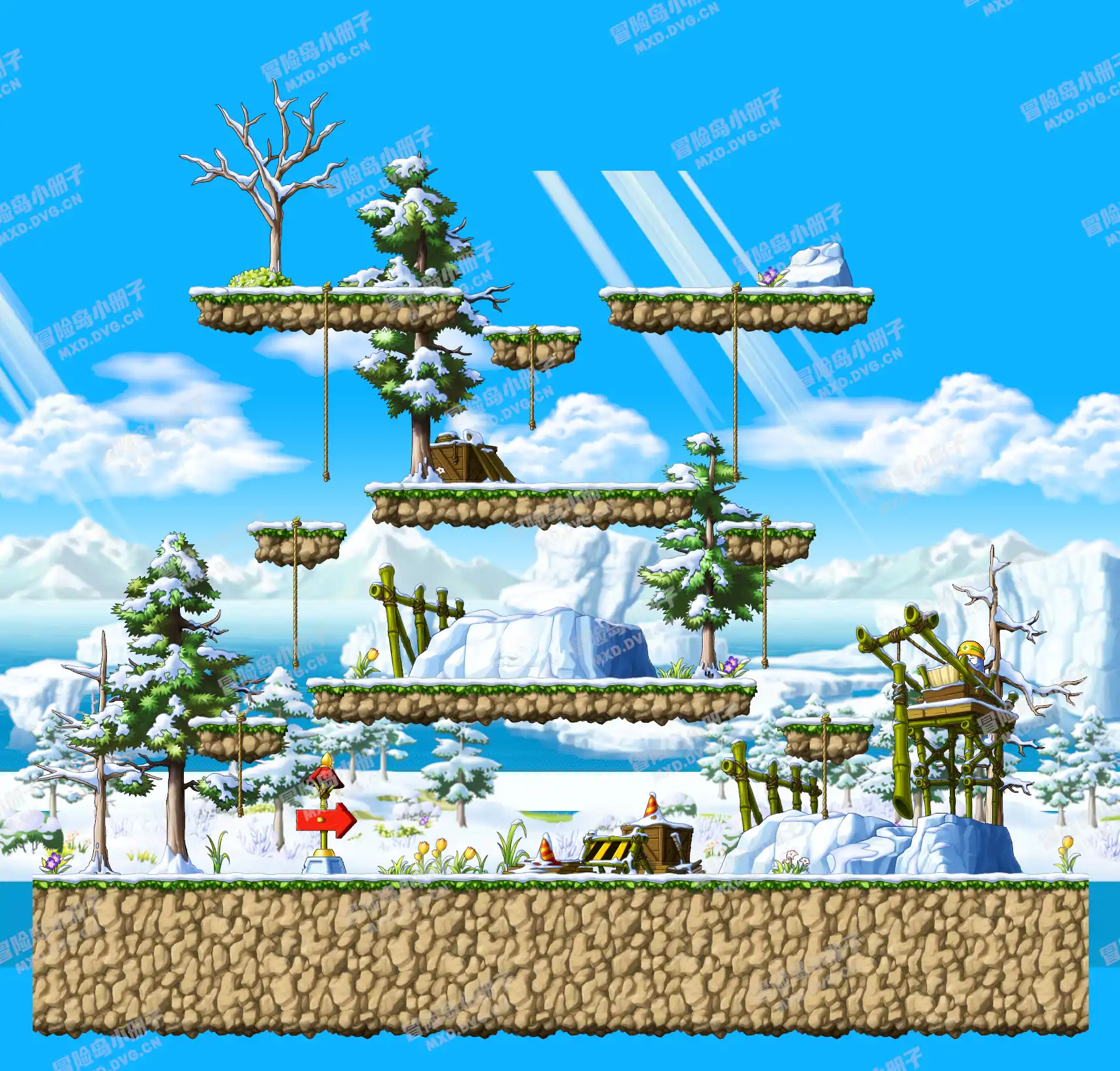 冰雪覆盖的原野1