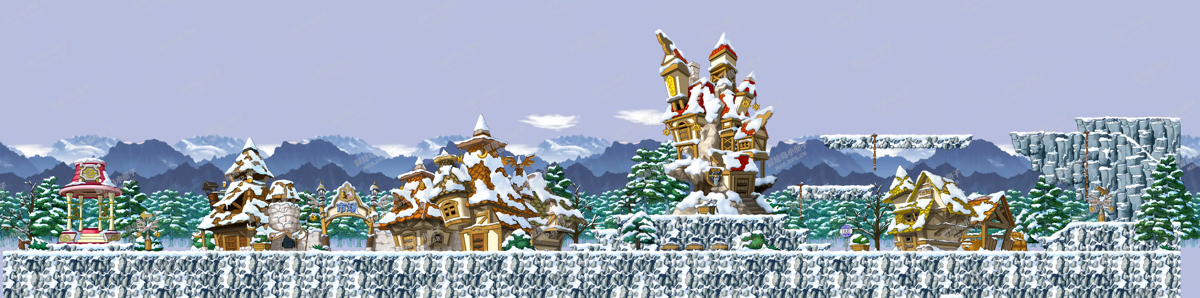 冰峰雪域