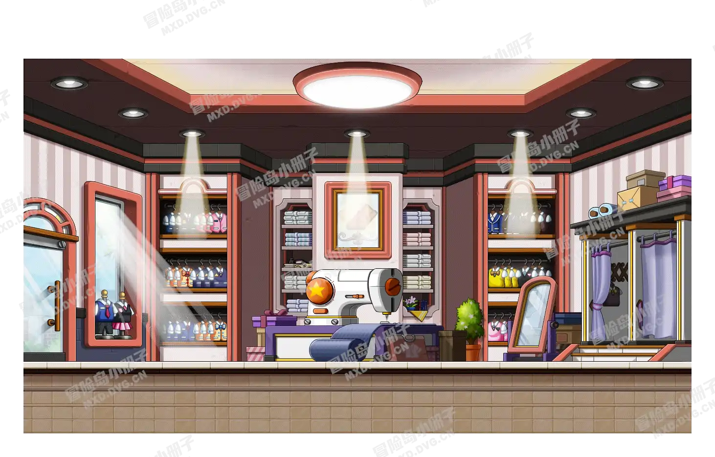 校服修补店