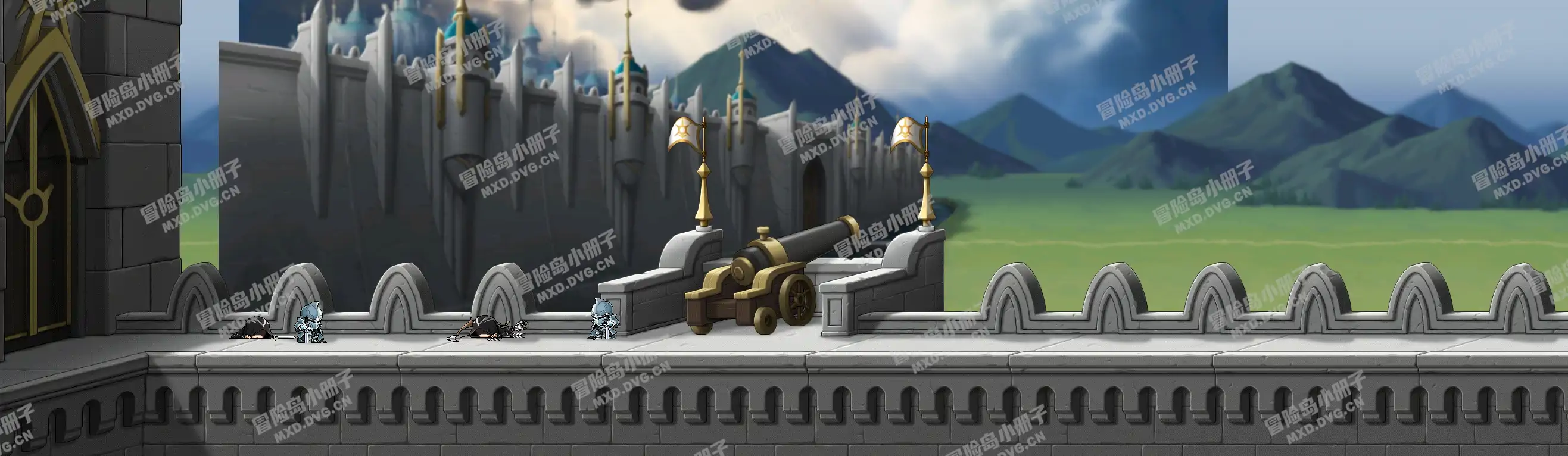 Cernium Eastern City Ramparts Entrance