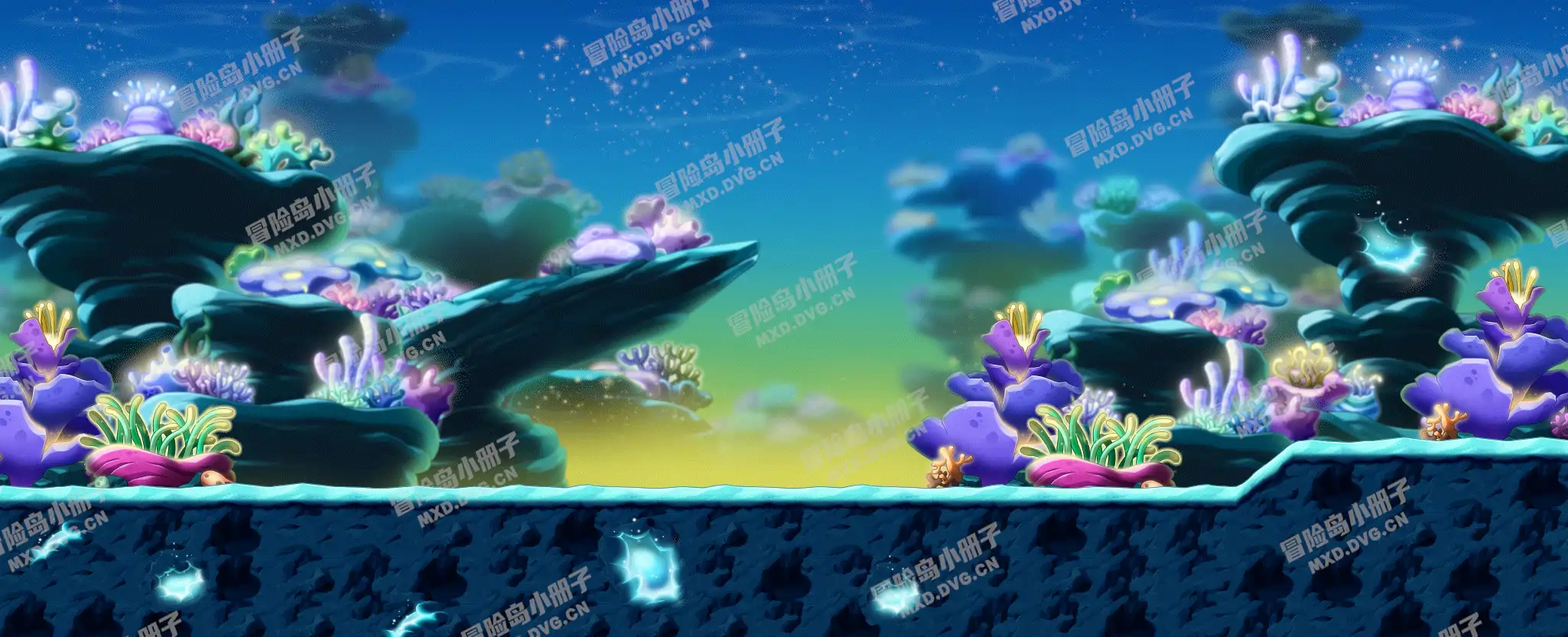 Path to the Coral Forest