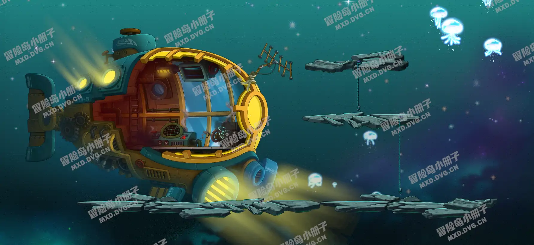 Broken-Down Jellyfish