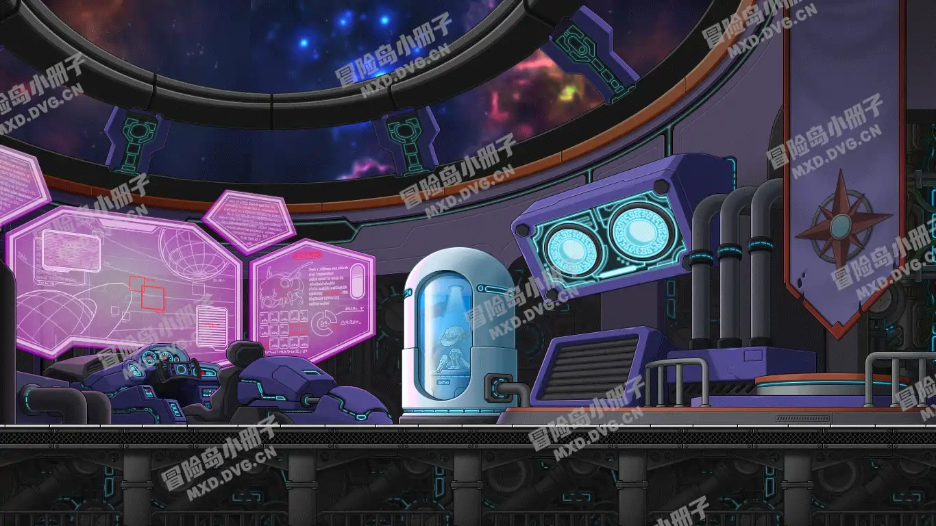 Spaceship Cockpit