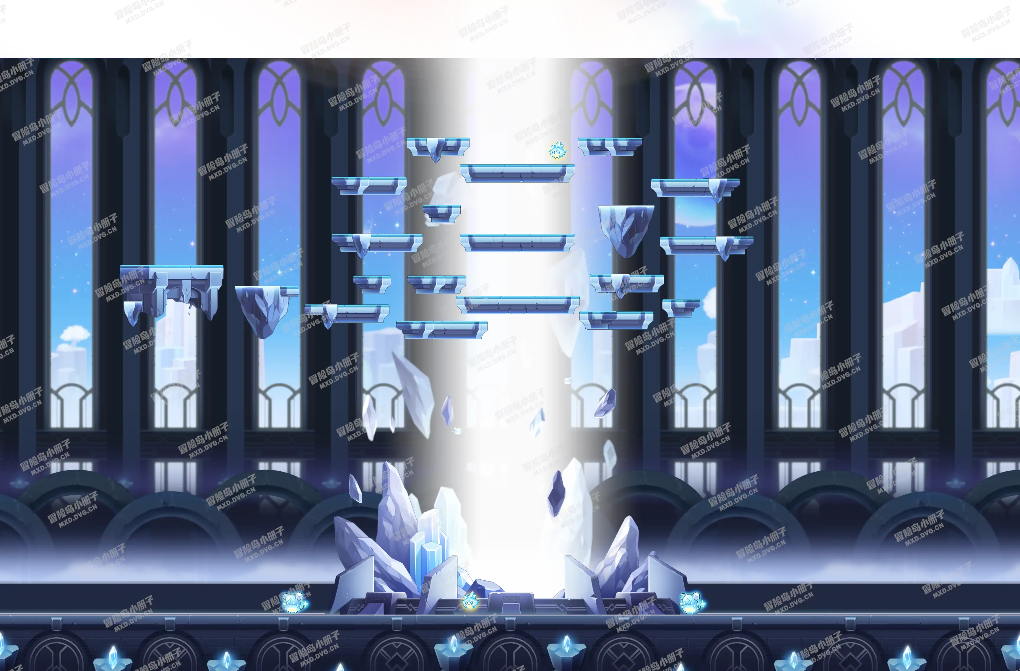 Inside Pente, the Pillar of Light