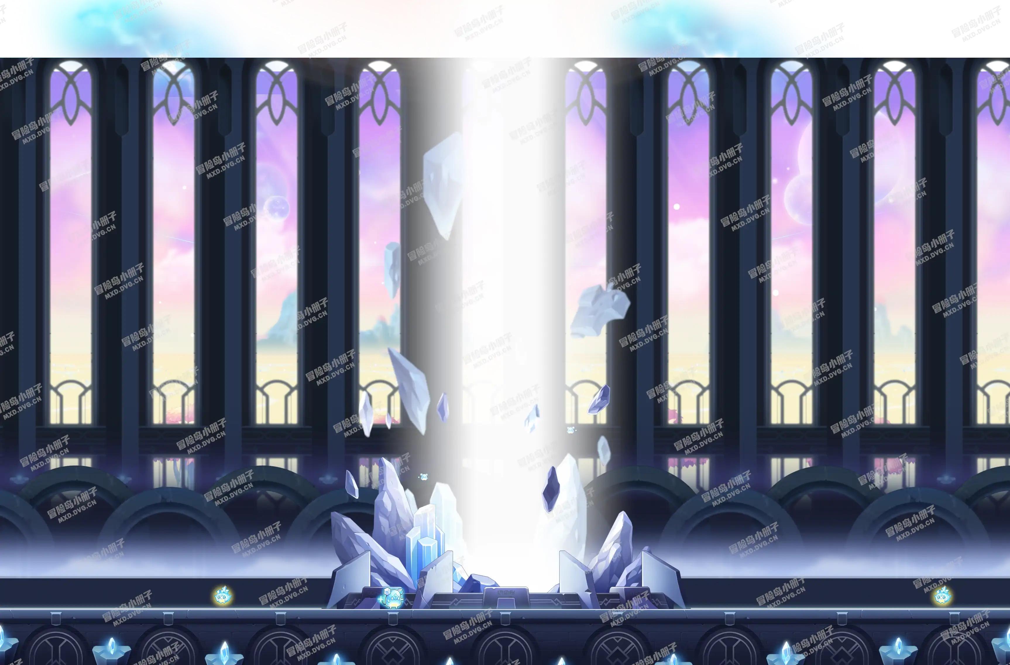 Inside Duo, the Pillar of Light