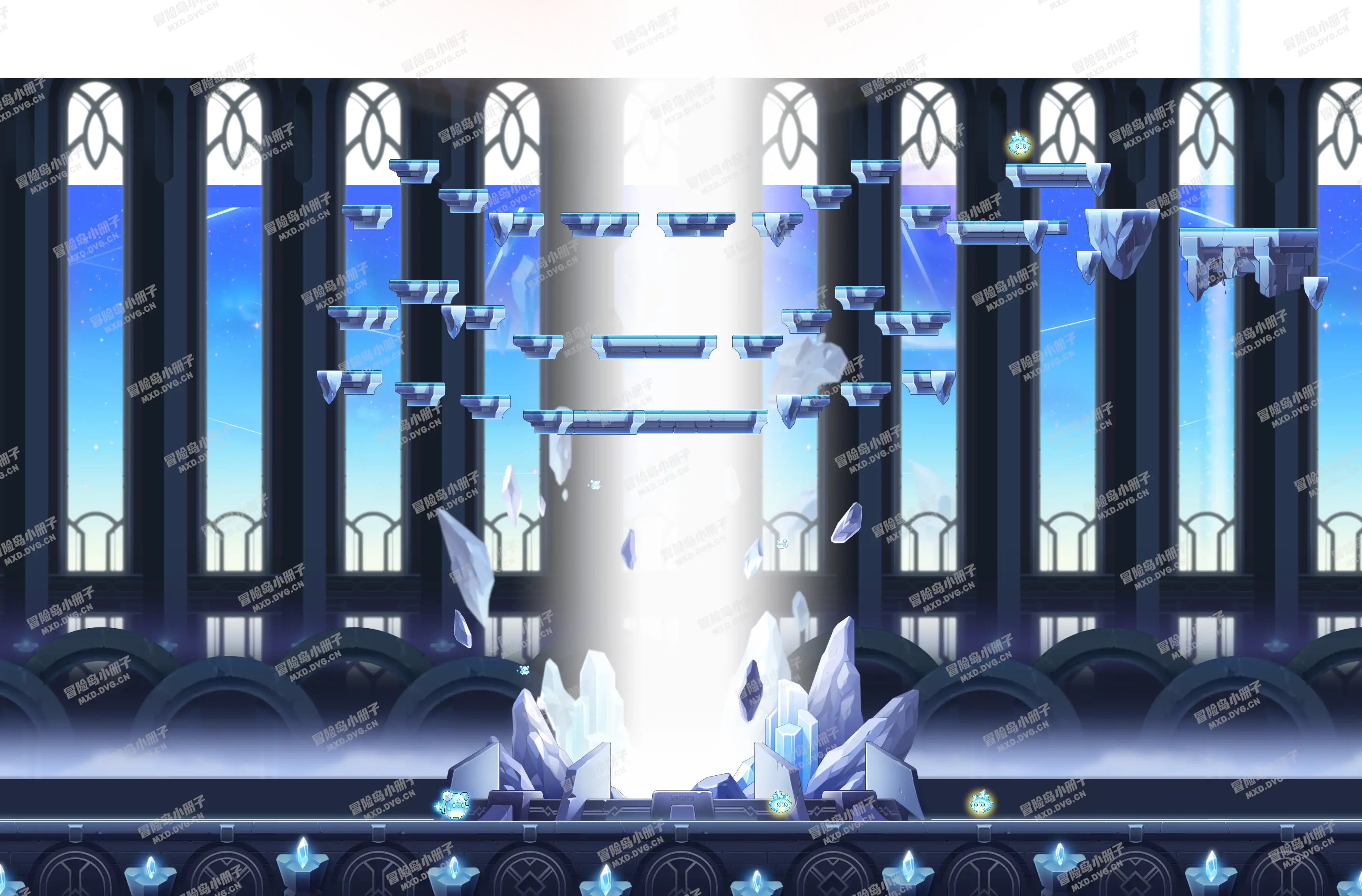 Inside Tessera, the Pillar of Light