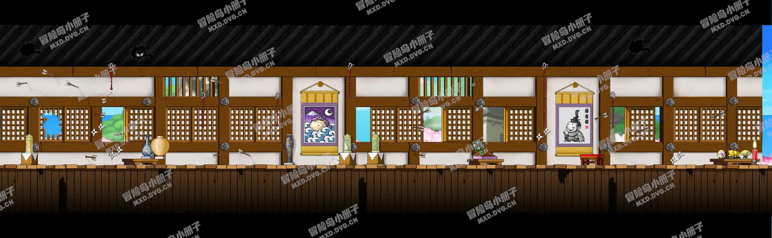 Ninja Castle Long Corridor <The>