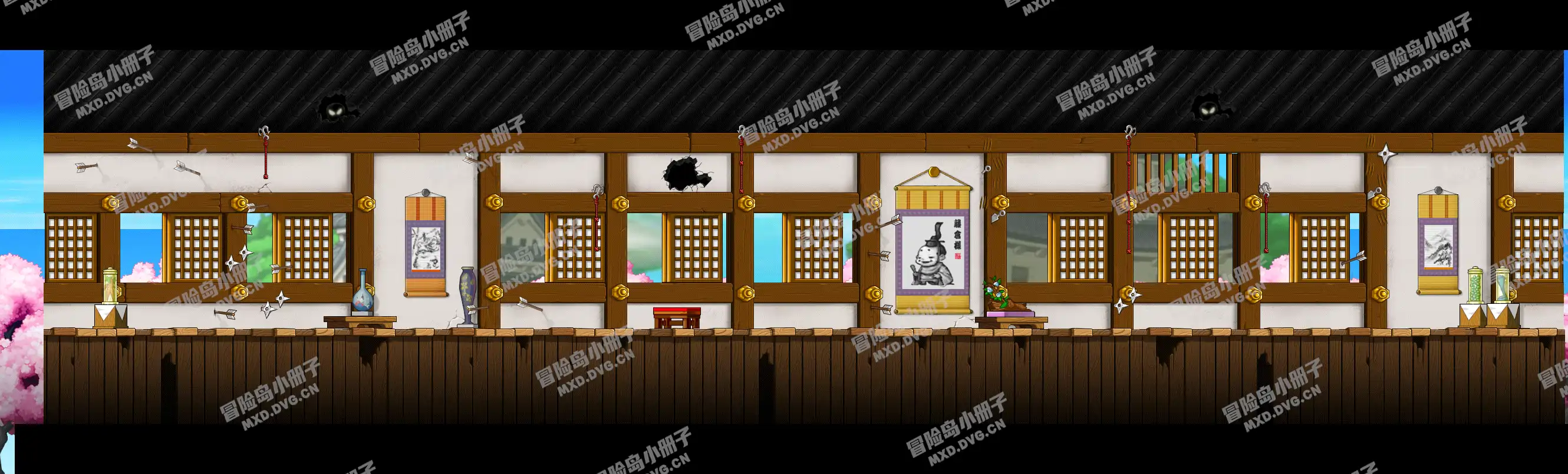 Ninja Castle Long Corridor <The>