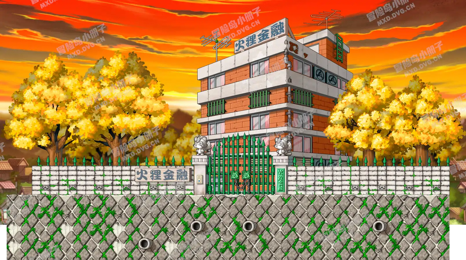 Near the Hideout
