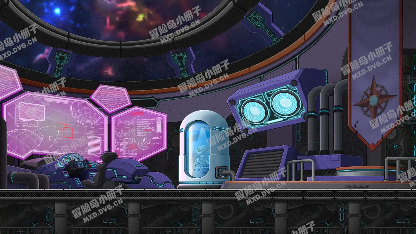 Spaceship Cockpit