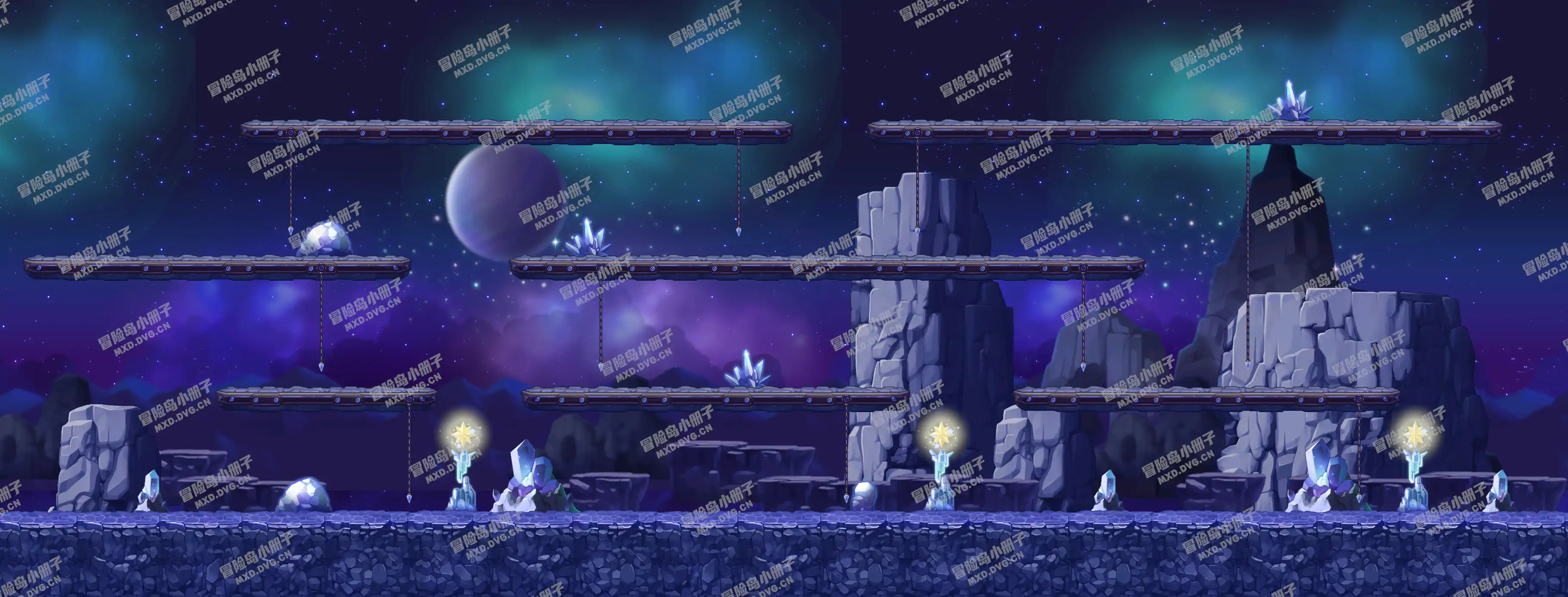 Sea of Darkened Stars Entrance