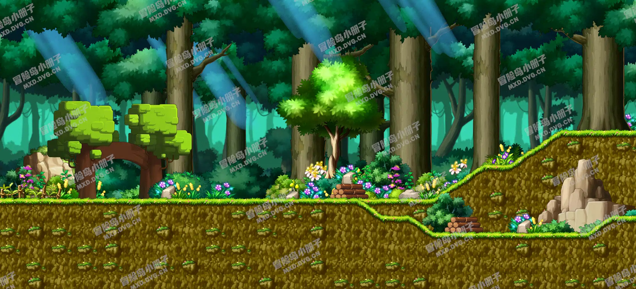 Forest Outside of Town