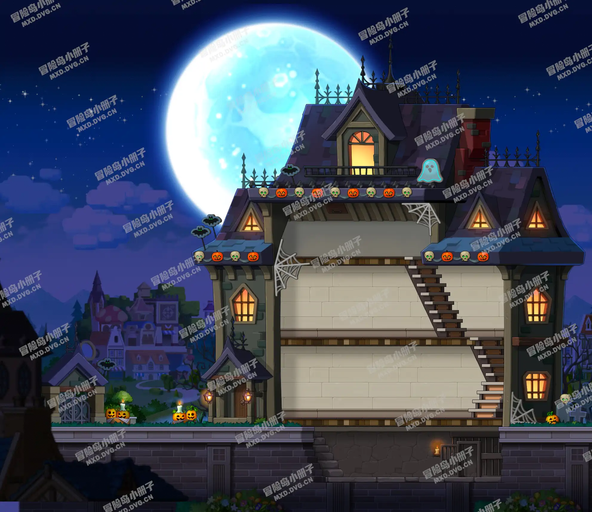 月夜万圣节大宅