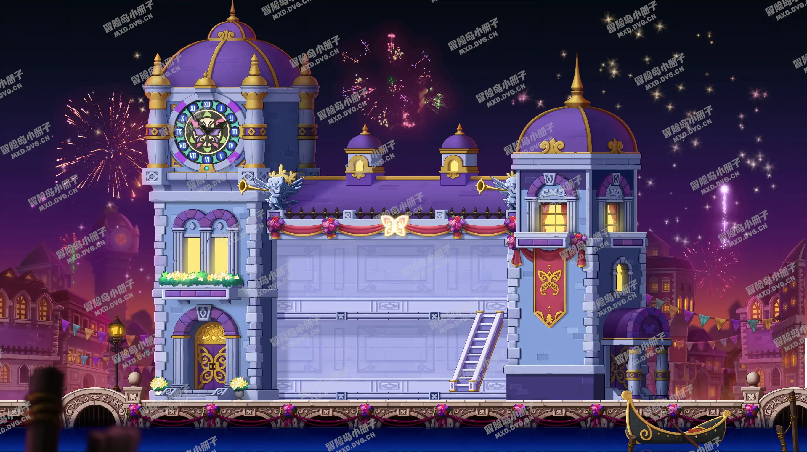 梦幻市中心的浪漫小屋