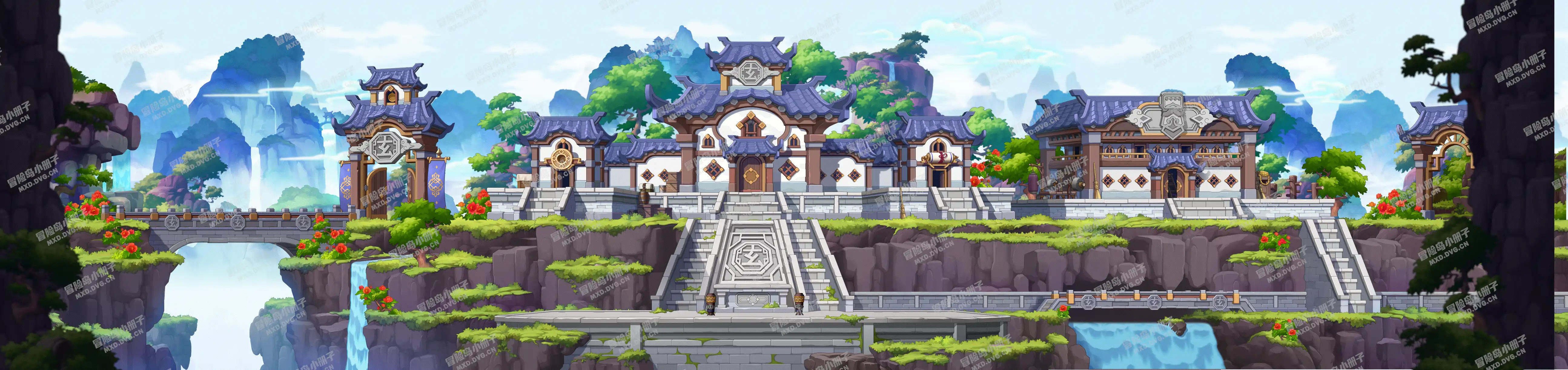 玄山派演武场