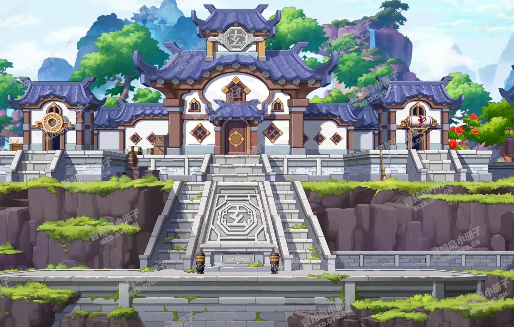 玄山派演武场