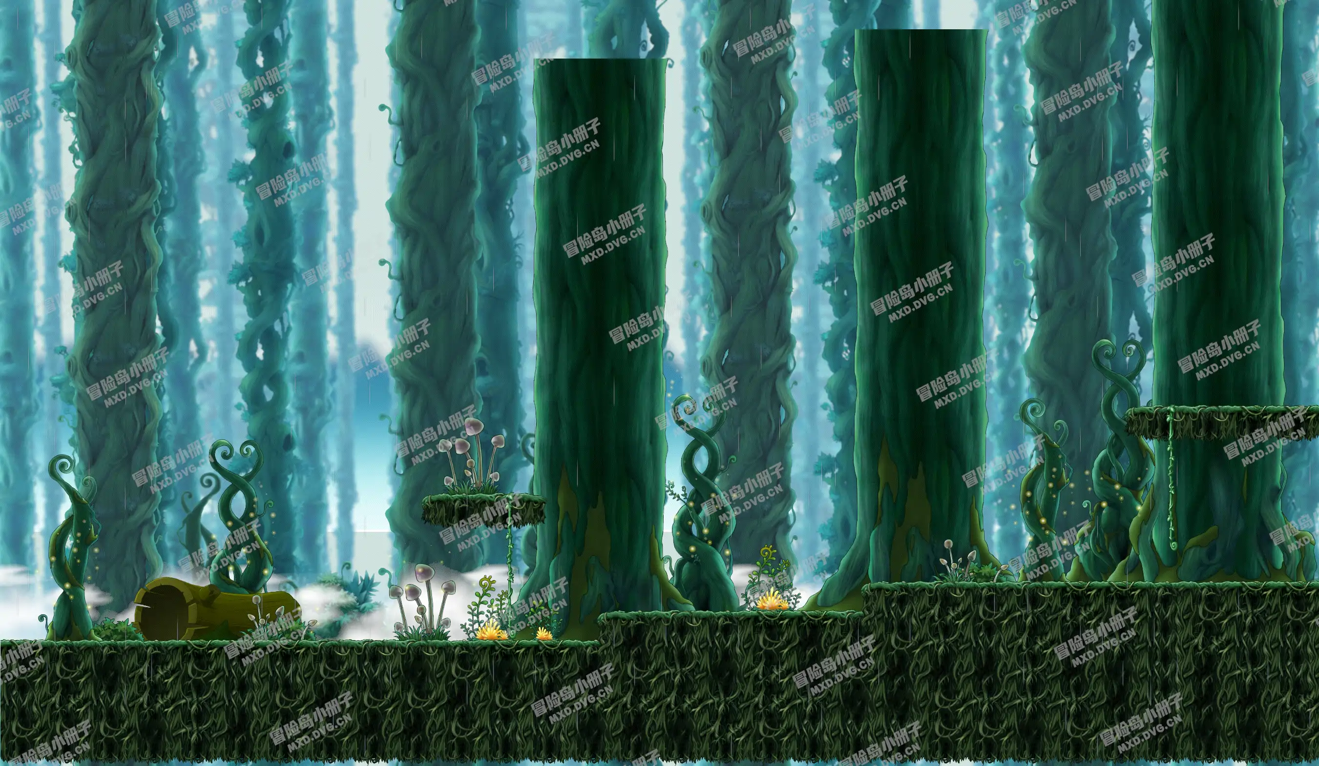 第6阶段：苔藓树丛深处