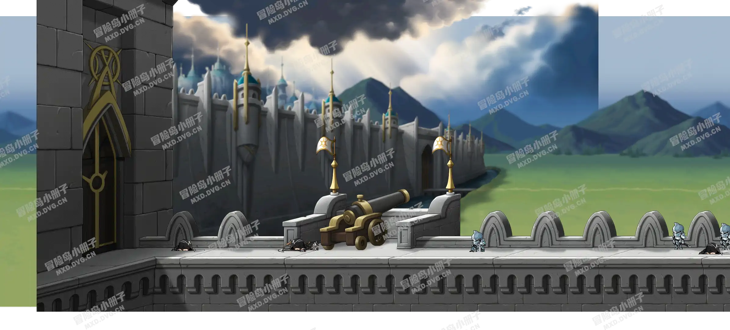 Eastern City Ramparts Cutscene 2