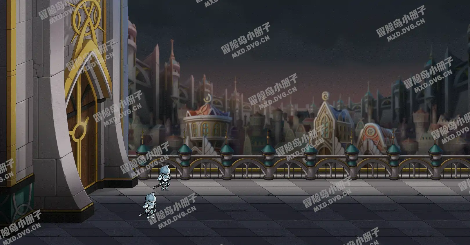 Cernium Western City Gate in Battle
