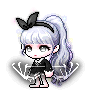 蝴蝶结黑女