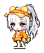 橘色女